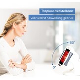 Beurer IL 50 infraroodstraler, medisch apparaat voor de behandeling van verkoudheid en spierspanning, infraroodlamp met 300 Watt vermogen, 100% UV-blokker en traploos instelbare kap - Maat 300 Watt