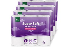 32% Korting: Zacht 3-laags Toiletpapier 36 Rollen FSC