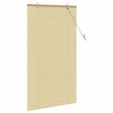 Naturel Bamboe Rolgordijn - 80x160cm - 31% Korting