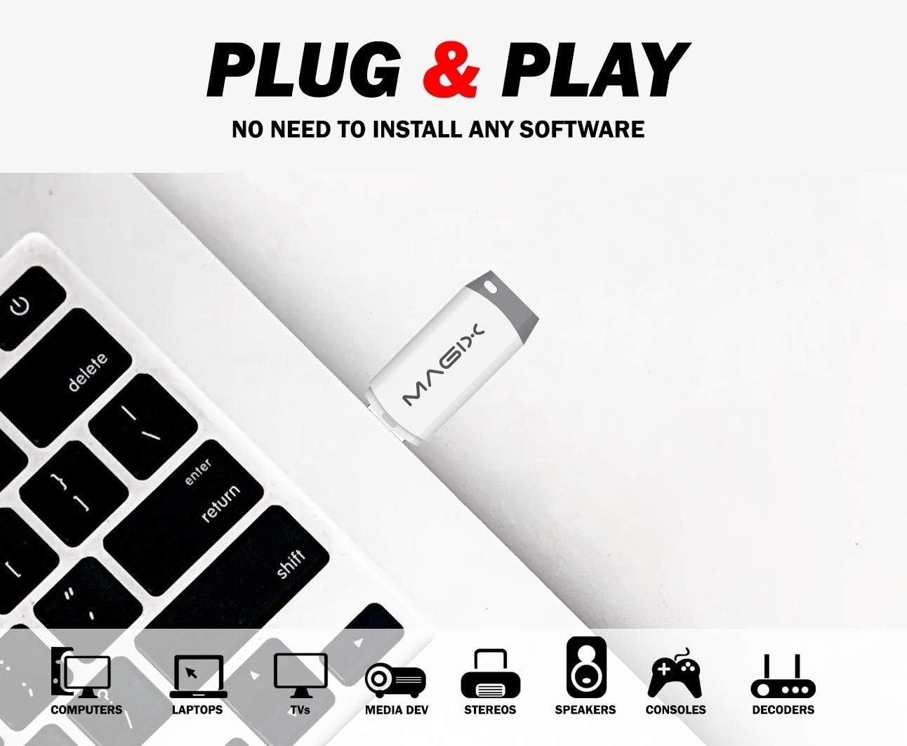 Magix 16GB USB 3.0 Flash Drive Datahiker, Lese-/Schreibgeschwindigkeit bis zu 60/10 MB/s - Maat 16GB
