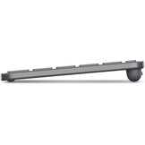 Draadloos Toetsenbord Spaans QWERTY - 3 Apparaten - Bluetooth USB-C - Maangrijs