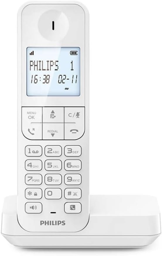 DECT-telefoon D2701W Wit - 57% Korting!