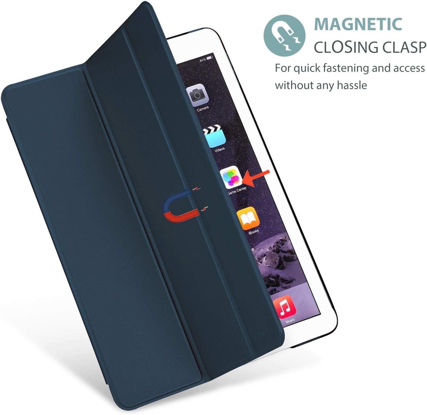 Hoes voor iPad Air 2 Navy - 54% Korting