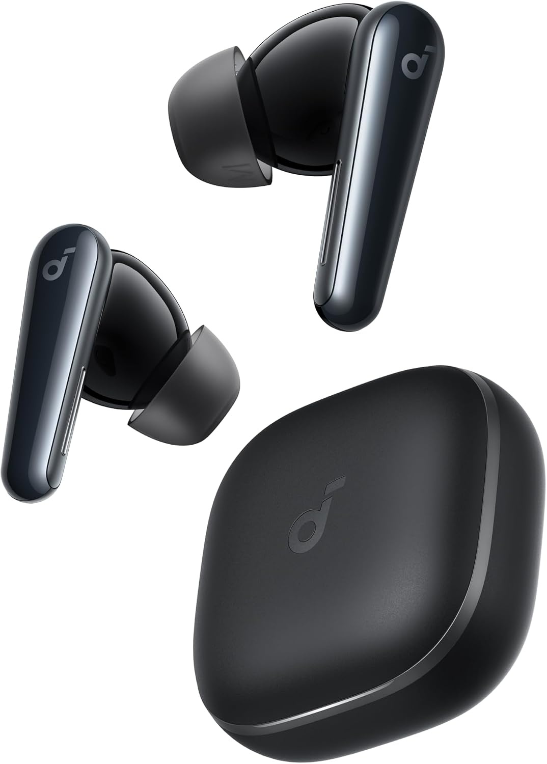 Soundcore Liberty 5 by Anker, draadloze oordoppen met noise-cancelling, 2x sterkere stemonderdrukking, Dolby Audio, 6 microfoons met AI, snelladen en lange batterijduur