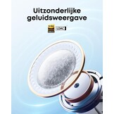 Soundcore Liberty 5 by Anker, draadloze oordoppen met noise-cancelling, 2x sterkere stemonderdrukking, Dolby Audio, 6 microfoons met AI, snelladen en lange batterijduur