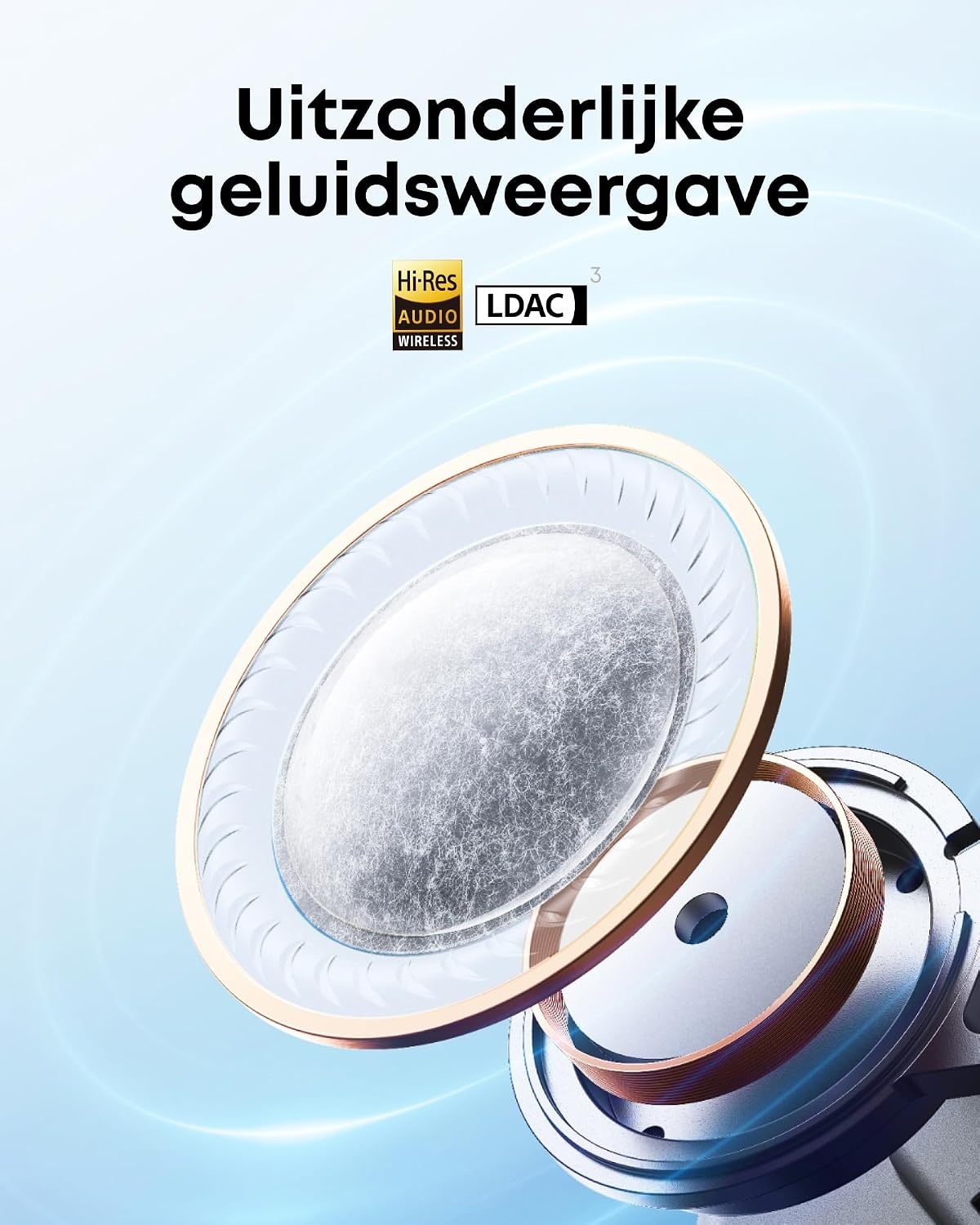 Soundcore Liberty 5 by Anker, draadloze oordoppen met noise-cancelling, 2x sterkere stemonderdrukking, Dolby Audio, 6 microfoons met AI, snelladen en lange batterijduur