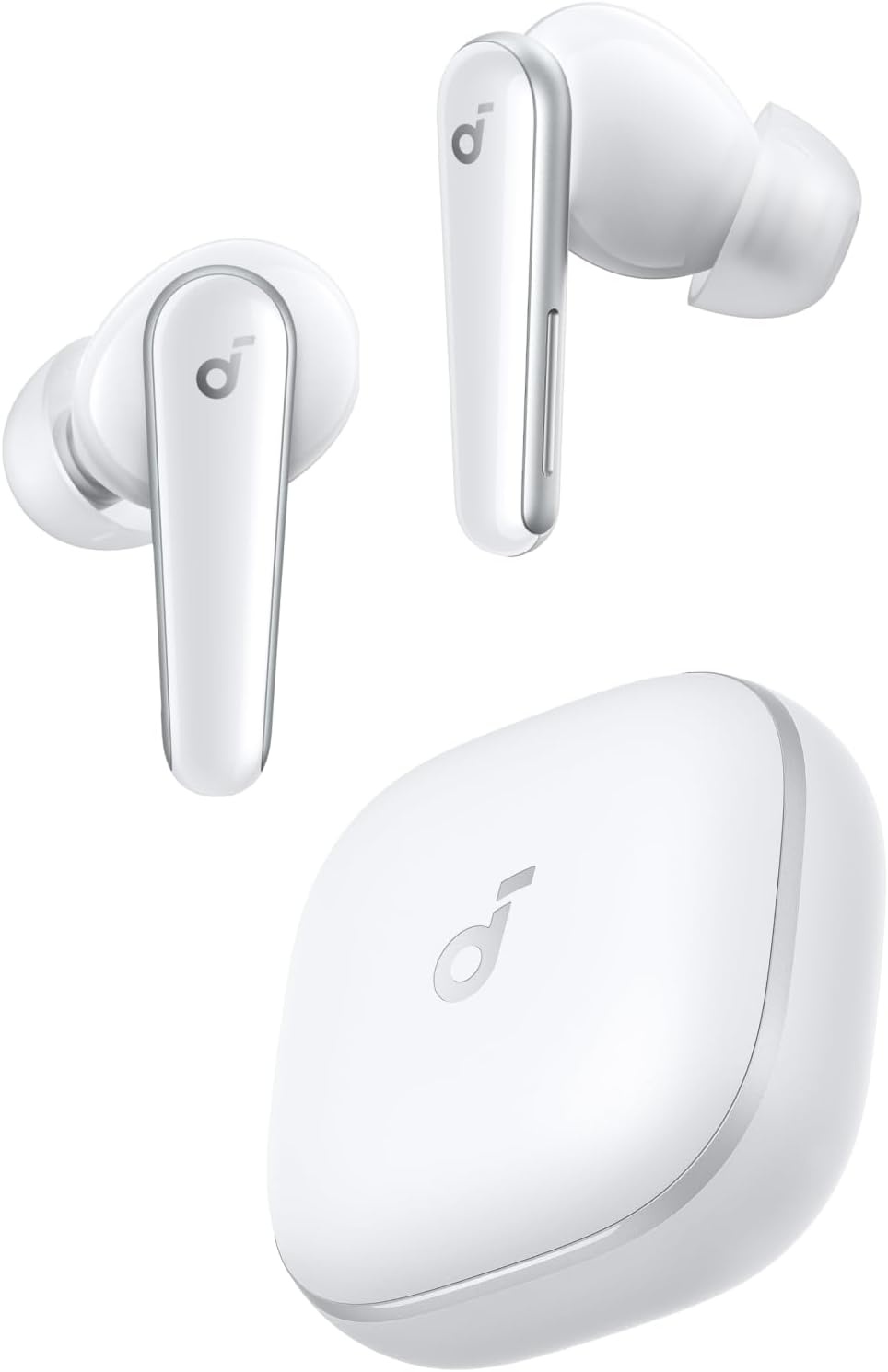 Soundcore Liberty 5 by Anker, draadloze oordoppen met noise-cancelling, 2x sterkere stemonderdrukking, Dolby Audio, 6 microfoons met AI, snelladen en lange batterijduur