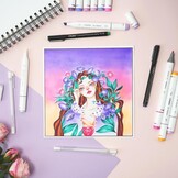 Ohuhu 320 Kleuren, Dubbele Punt Beitelpunt & Fijne Punt Permanente Markerstiften Kunstmarkers, Highlighter Pen met Etui voor Volwassenen Tekenen Schetsen Inkleuren Markeren en Onderstrepen