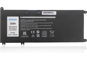 Laptop Batterij 33YDH voor Dell - 56% Korting!