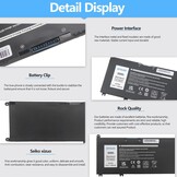 Laptop Batterij 33YDH voor Dell - 56% Korting!