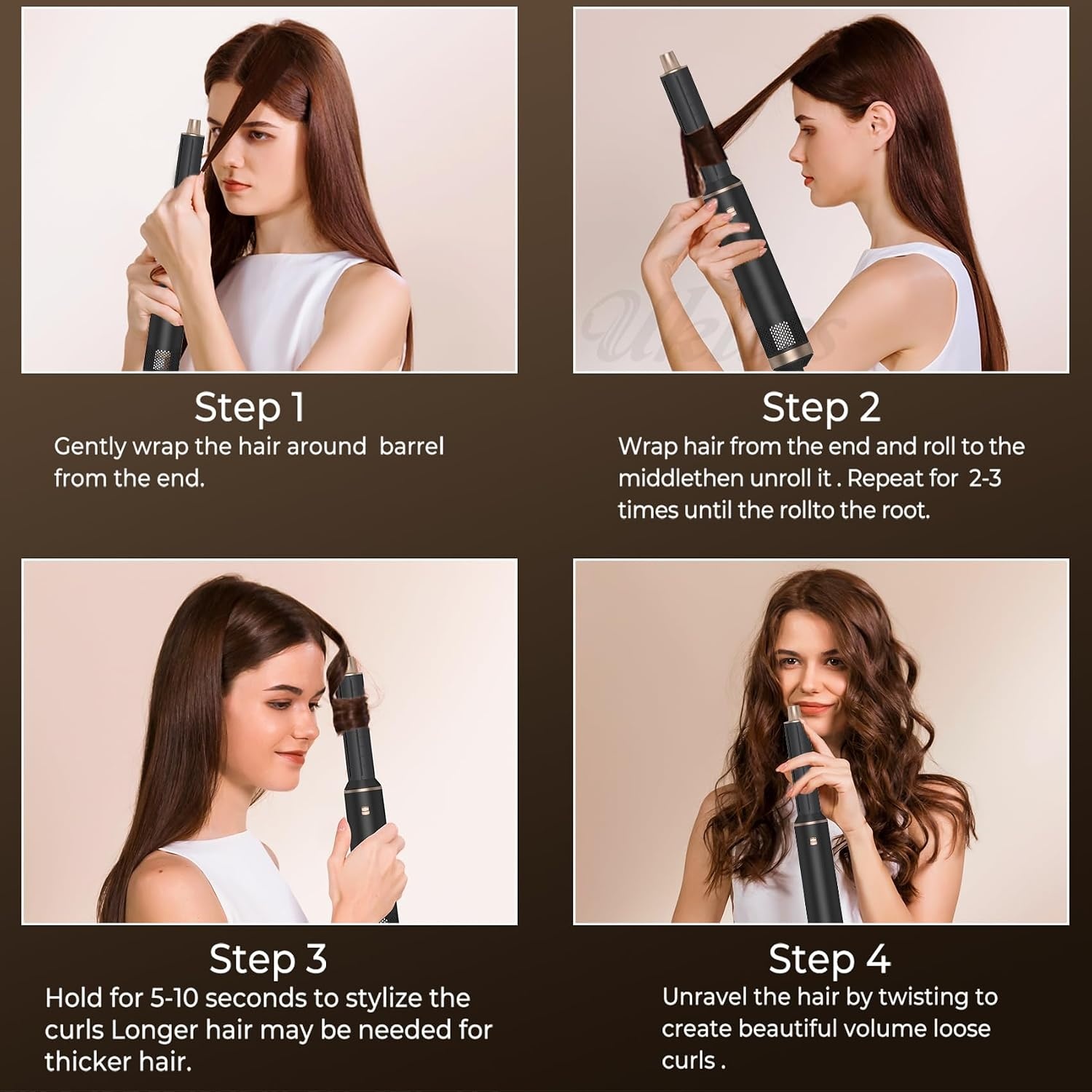 5-in-1 Airstyler Warmeluchtborstelset 1000W - Nu 57% Korting!