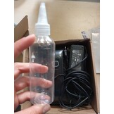 Window Cleaning Robot with 6 Water Nozzles, 8000PA Suction and Edge Detection Technology for Indoor and Outdoor Windows. Includes 100ML Double Water Tank for Efficient Cleaning and Precise Planning.