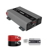 DATOUBOSS 2000W Power Inverter 12V DC to 240V AC Pure Sine Wave Inverter, Car Inverter 12V to 240V with AC Sockets Dual Car Adapter With LED Display Suitable for Home, RV, Camper, Truck