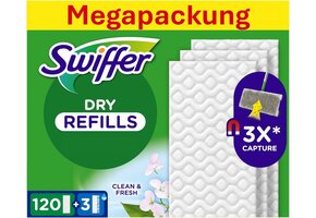 120 Microvezel Stofdoeken & 3 Dweildoeken - 28% Korting