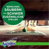 Swiffer Stofdoeken, 120 droge microvezeldoeken en 3 vloerdoekjes, vangt stof en vuil op, ideaal voor alle soorten vloeren en dierenharen, maxi-formaat