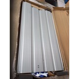 vidaXL Plantenbak verhoogd 400x80x77 cm gegalvaniseerd staal antraciet