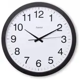 Zwarte Ronde Wandklok 40 cm | 73% Korting