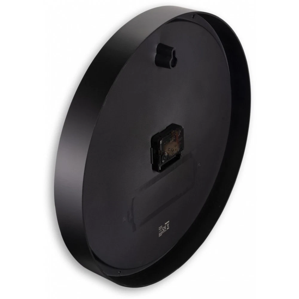 Zwarte Ronde Wandklok 40 cm | 73% Korting