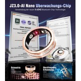 Slimme Ring Goud | Fitness Tracker | Slaap | SpO2 | IP68 Waterdicht | 59% Korting