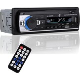 NK AutoRadio - Bluetooth Handsfree 4.0, AUX Functie, MP3 Speler en Dubbele USB Poort, FM Stereo Geluid, Handsfree Bellen, Afstandsbediening, LCD Scherm, iOS & Android