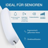 Alcatel Tmax 10 Kabel Gebonden Telefoon voor Senioren, Wit, 1 Stuk