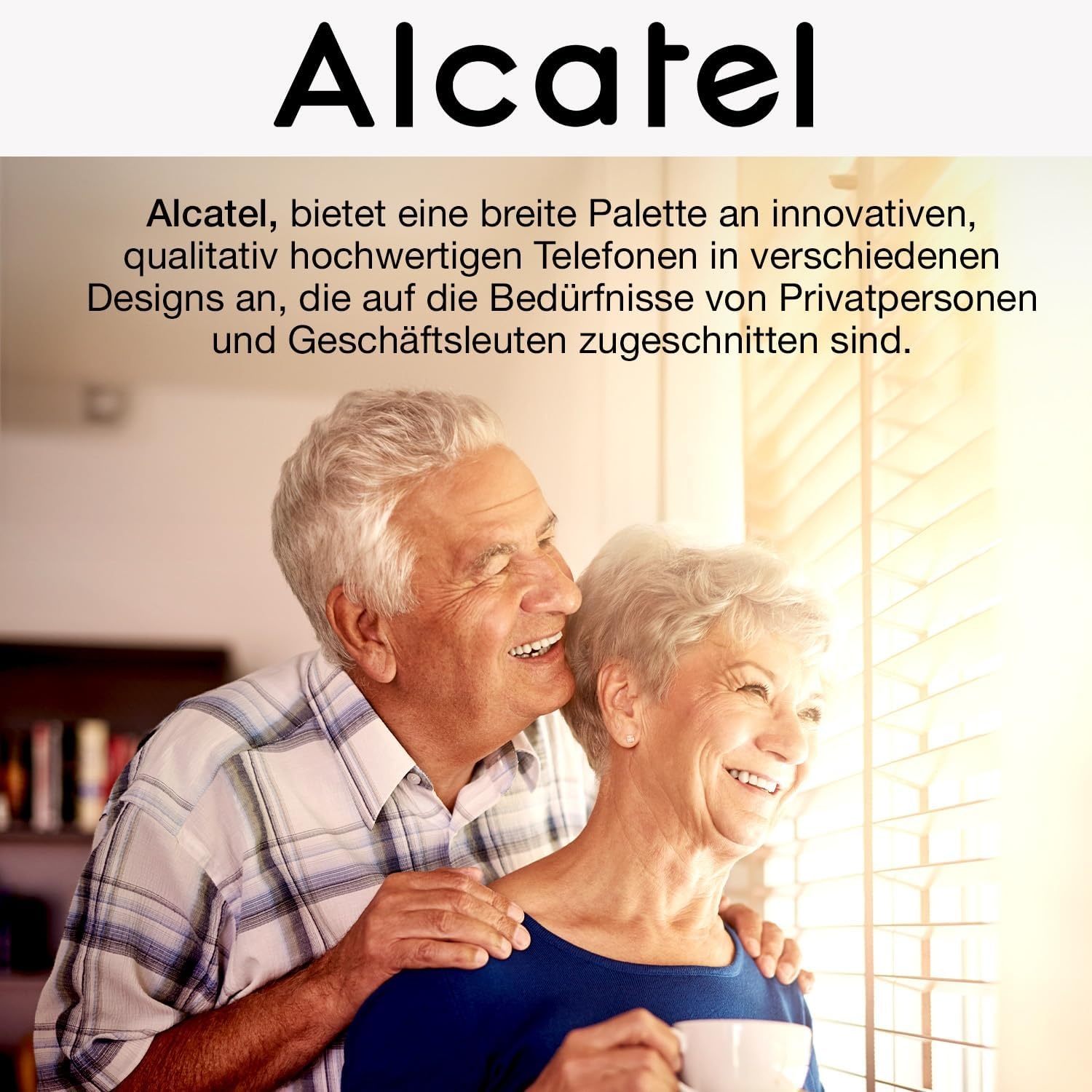 Alcatel Tmax 10 Kabel Gebonden Telefoon voor Senioren, Wit, 1 Stuk