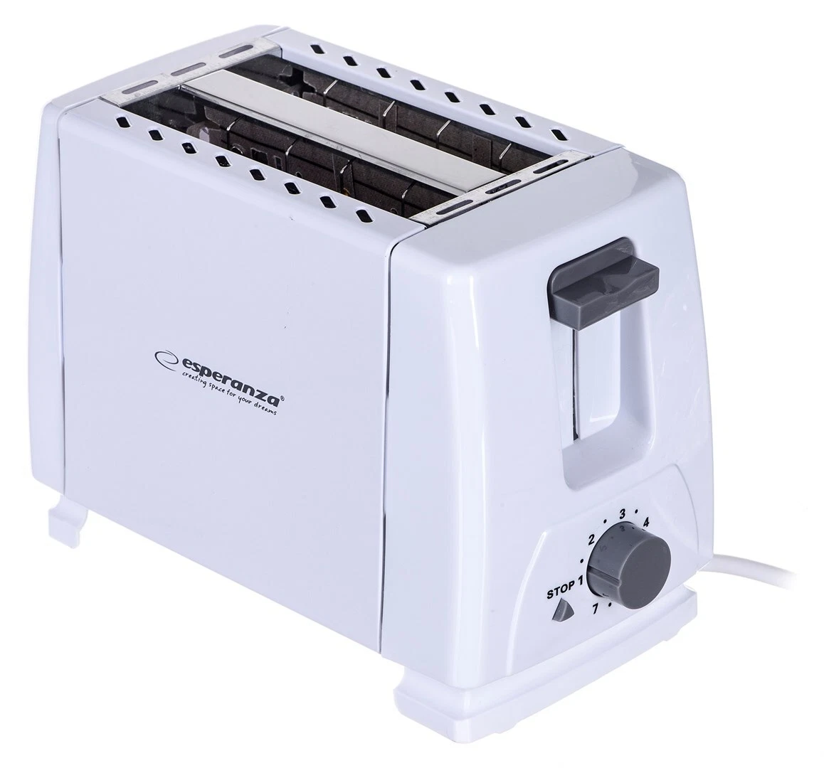 Esperanza EKT001 Caprese 2-Sneden Toaster 700 W - Wit