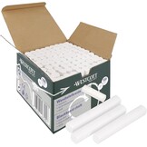Westcott Krijt 100 stuks gekleurd | Voordeelverpakking Schoolbordkrijt met 1,2 cm ↓ in felle kleuren | Stofarm en gemakkelijk af te vegen | 8,5 cm lange krijtstiften | E-744987 00