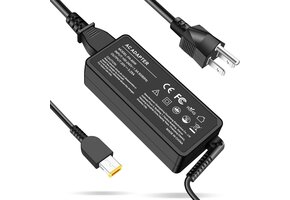 Lenovo Laptop Oplader 65W Gele Vierkante Tip - 39% Korting!