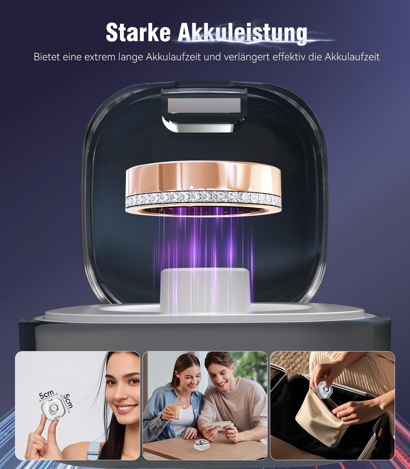 Smart Ring Fitness Tracker Goud - 59% Korting