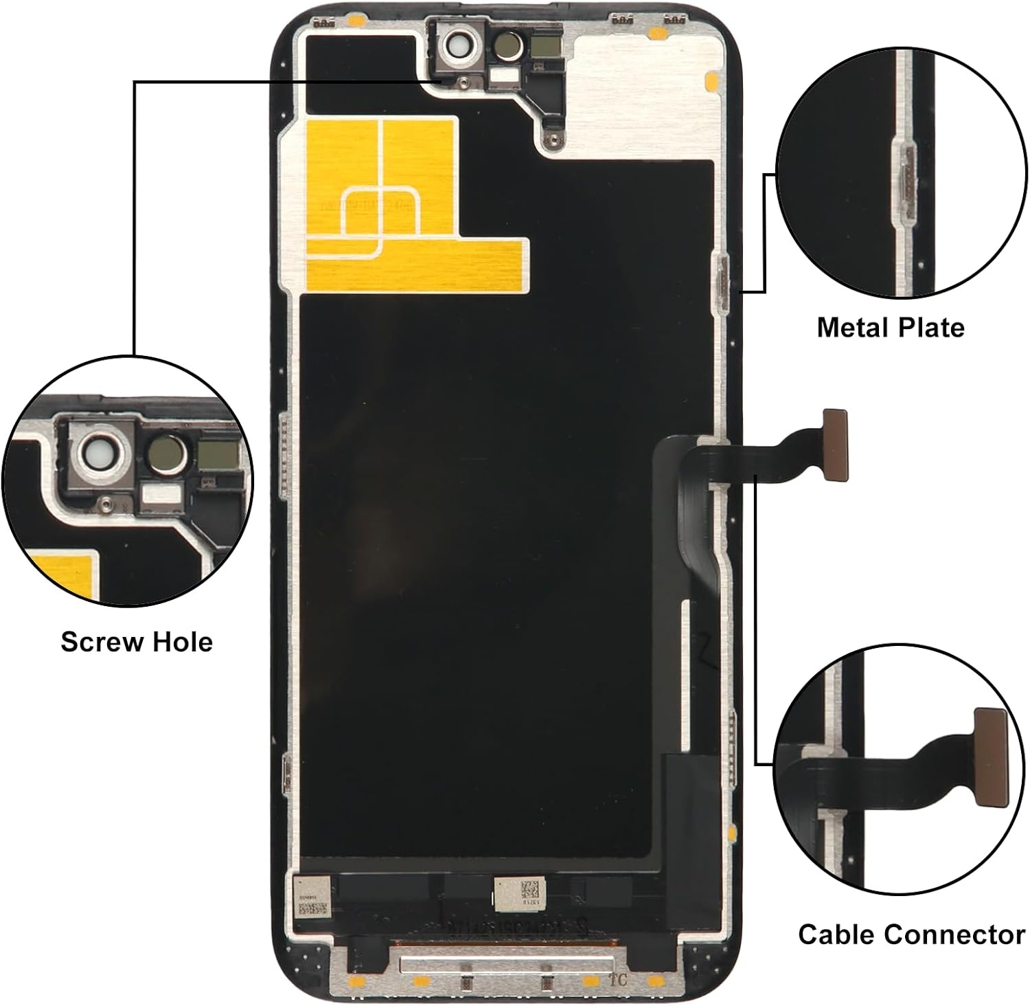 LL TRADER iPhone 14 Pro Max 6,7 inch LCD Vervangend Scherm - Inclusief Reparatiekit