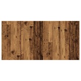 vidaXL Hoofdeinde 160x1,5x80 cm bewerkt hout oud houtkleurig