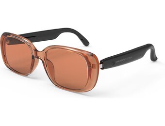 Energy Sistem Urban Music Amber Zonnebril met Bluetooth-verbinding, gepolariseerde lens met UV400+ bescherming, blauw anti-blad, geïntegreerde microfoon en IPX5-gecertificeerd