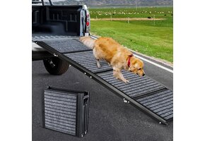 Opvouwbare Hondenloopplank 180x50cm - Antislip & Stabiel (34% Korting!)