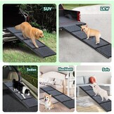 Snagle Paw Opvouwbare Hondenloopplank - 180 x 50 cm - Zwart