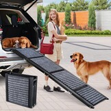 Snagle Paw Opvouwbare Hondenloopplank - 180 x 50 cm - Zwart