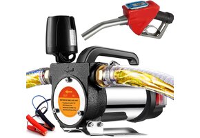 Draagbare Elektrische Brandstofpomp - 12V 990W met 6m Slang (56% Korting)