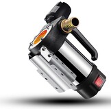 Brandstofoverdracht pomp kit, 12GPM draagbare elektrische zelfaanzuigende 12V 990W Diesel Transfer Pomp met automatische uitschakelmaatmondstuk 6 meter slang voor diesel, kerosine, machine,