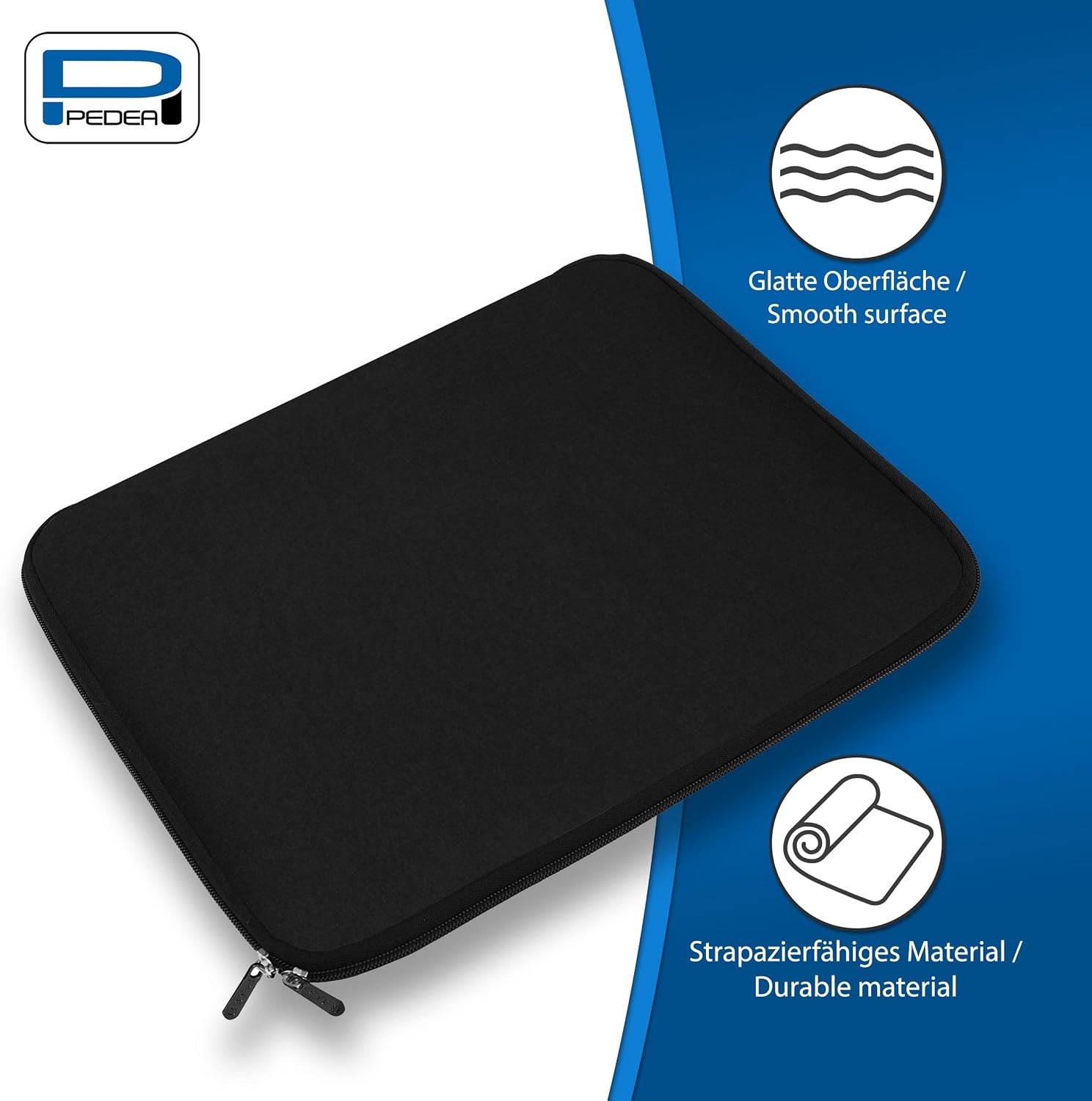 Pedea Trend Laptop Sleeve - 14,1 inch - Zwart