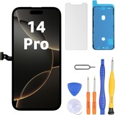 LL TRADER Screen for iPhone 14 Pro LCD 6.1 Inch FHD Touch Screen Digitizer Frame Assembly Repair Kit U01 - Maat iPhone 14 Pro LCD