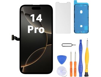LL TRADER Screen for iPhone 14 Pro LCD 6.1 Inch FHD Touch Screen Digitizer Frame Assembly Repair Kit U01 - Maat iPhone 14 Pro LCD