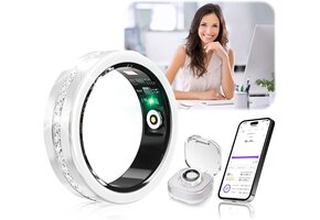 Smart Ring Fitness Tracker met SpO2 & Slaapmonitoring - Goud