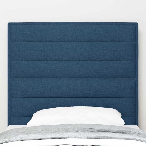 Verstelbaar Hoofdbord Blauw Stof met Hoofdeinde - 60% Korting