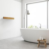 Droogrek wasrek - wandmontage - intrekbaar - inklapbaar wasrek voor binnen of buiten - ruimtebesparend compact slank design (70 cm, wit)