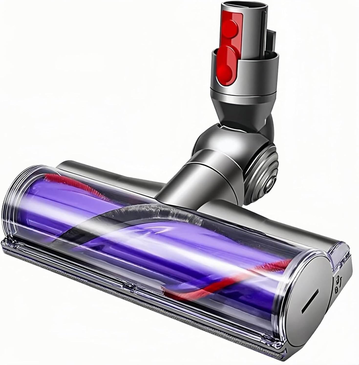 Elektrische borstel compatibel met Dyson V7, V8, V10, V11, V15, SV10, SV11, SV12, SV14, reserveonderdeel directe aandrijving, reinigingskop, turbine vloerzuigmond, accessoires voor turboborstel voor