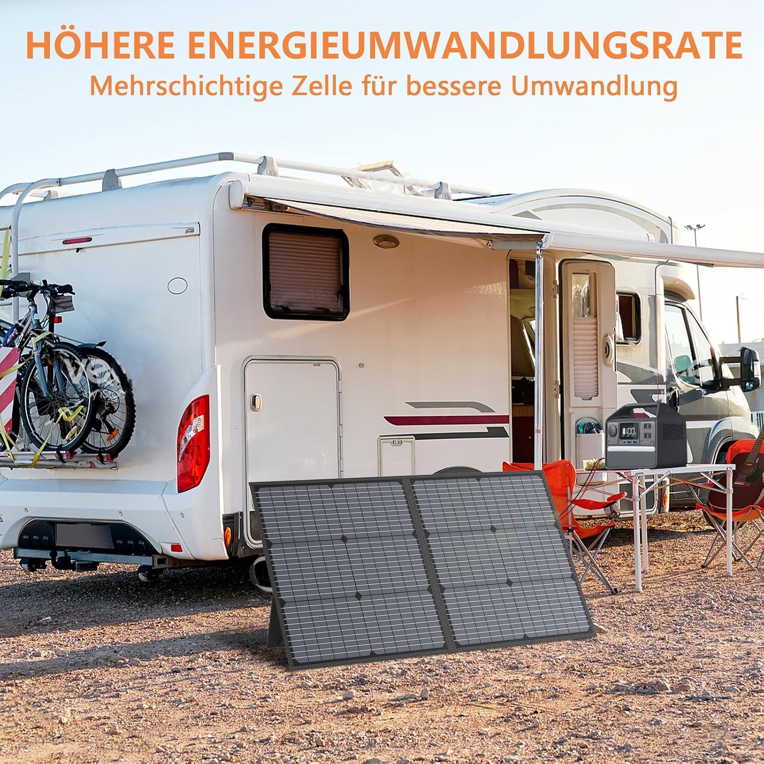 110W Opvouwbaar Zonnepaneel | IP67 Waterdicht | -61%