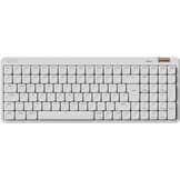LOFREE Flow Lite100 toetsen Low Profile Mechanical Toetsenbord (Duitse QWERTZ-lay-out) - Draadloze Bluetooth/2.4G/kabel, swappable met Specter Lineaire Switches, oplaadbaar - voor Win&Mac (wit)