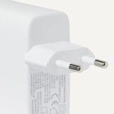 120W USB-C GaN Snellader (Wit) - 3 Poorten