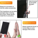 LL TRADER OLED-scherm voor iPhone 13 6,1 inch (6,1 inch), FHD touchscreen, touchscreen, touchscreen, digitizer, montageframe en reparatiesets 2026 - Maat iPhone 13 OLED