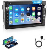 ESSGOO 7 Inch Android 15 Autoradio voor VW, Skoda en Seat - 2GB RAM & 64GB ROM - CarPlay & Android Auto